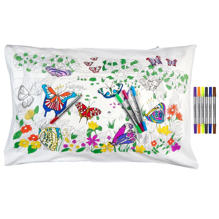 butterfly pillowcase